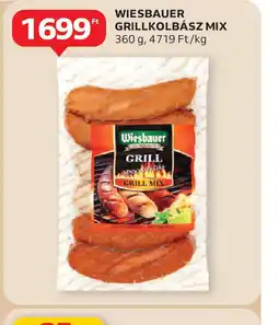 Auchan Wiesbauer Grillkolbász Mix ajánlat
