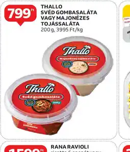 Auchan Thallo Svéd Gombasaláta ajánlat