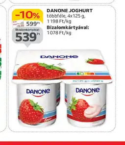 Auchan Danone Joghurt ajánlat