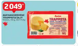 Auchan Auchan Kedvenc Trappista Sajt ajánlat