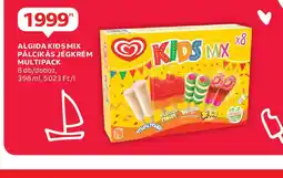 Auchan Algida Kids Mix Pálcikás Jégkrém Multipack ajánlat