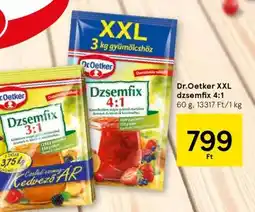 Tesco Dr.Oetker XXL dzsemfix 4:1 ajánlat