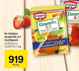 Tesco Dr. Oetker dzsemfix 3:1 multipack ajánlat