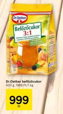 Tesco Dr.Oetker befőzőcukor ajánlat