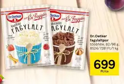 Tesco DR. OETKER Fagylaltpor ajánlat