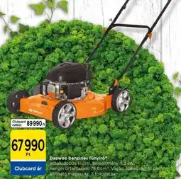 Tesco Daewoo benzinés fűnyíró ajánlat