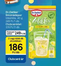 Tesco Dr. Oetker limonádépor ajánlat