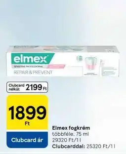 Tesco ELMEX FOGKRÉM ajánlat