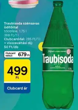 Tesco Traubisoda szénsavas üdítőital ajánlat