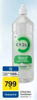 Tesco CYCLE öko tisztítószer ajánlat