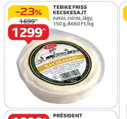Tebike Friss Kecskesajt
