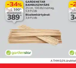 Auchan Gardenstar bambusznyárs ajánlat