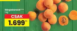Spar Sárgabarack ajánlat