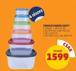 PENNY Tároló Doboz Szett ajánlat