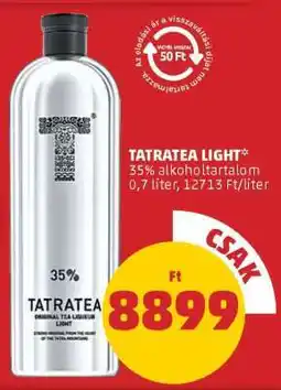 PENNY Tatratea Light ajánlat