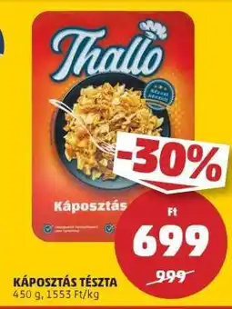 PENNY Káposztás Tészta ajánlat