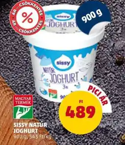 PENNY Sissy Natúr Joghurt ajánlat
