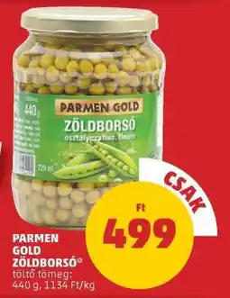 PENNY PARMEN GOLD ZÖLDBORSÓ ajánlat