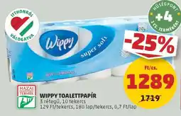 PENNY Wippy Toalettpapír ajánlat