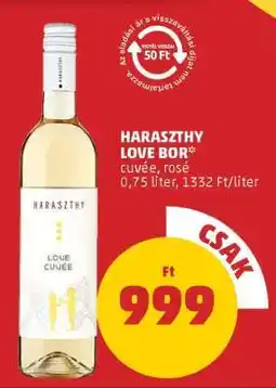 PENNY HARASZTHY LOVE BOR ajánlat