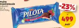 PENNY PILÓTA PISKÓTATALLÉR málnajízű ajánlat