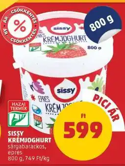 PENNY Sissy Krémjoghurt ajánlat