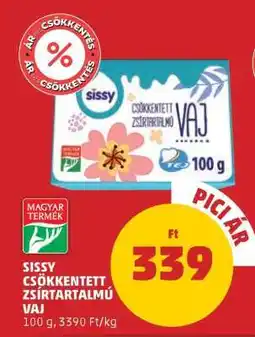 PENNY Sissy Csökkentett Zsírtartalmú Vaj ajánlat