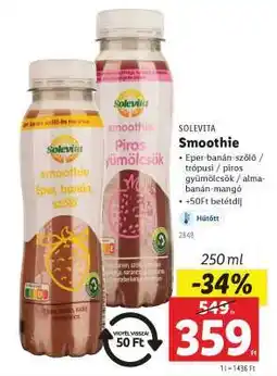 Lidl SOLEVITA Smoothie ajánlat