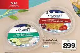 Lidl ERIDANOUS Szendvicsfeltét ajánlat