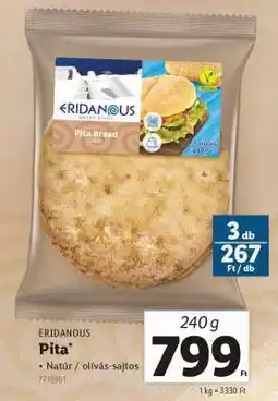 Lidl ERIDANOUS Pita ajánlat