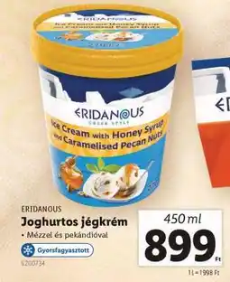 Lidl ERIDANOUS Joghurtos jégkrém ajánlat