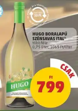 PENNY Hugo boralapú szénsavas ital ajánlat