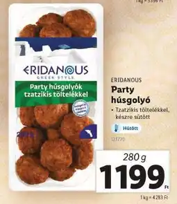Lidl ERIDANOUS Party húsgolyó ajánlat