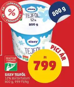 PENNY Sissy Tejföl ajánlat