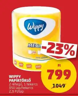 PENNY Wippy Papírtörlő ajánlat