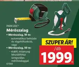 Lidl PARKSIDE Mérőszalag ajánlat