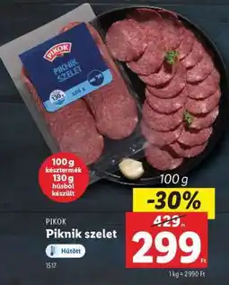 Lidl PIKOK Piknik szelet ajánlat