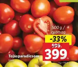 Lidl Tojásparadicsom ajánlat