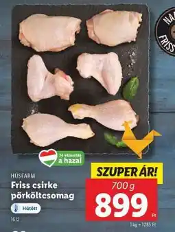 Lidl Friss csirke-pörköltcsomag ajánlat