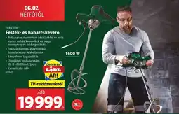 Lidl PARKSIDE Festék- és habarcskeverő ajánlat