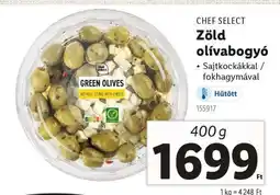 Lidl Zöld olívabogyó ajánlat