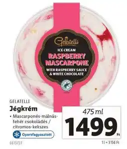 Lidl GELATELLI Jégkrém ajánlat