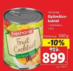 Lidl FRESHONA Gyümölcskoktél ajánlat