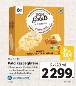 Lidl BON GELATI Pálcikás jégkrém ajánlat