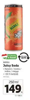 Lidl Márka Juicy Soda ajánlat