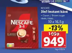 Lidl NESCAFÉ 3in1 instant kávé ajánlat