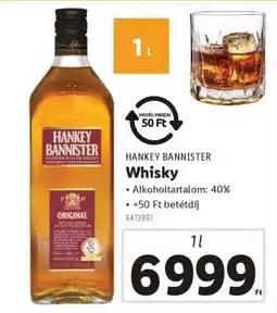 Lidl HANKEY BANNISTER Whisky ajánlat