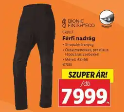 Lidl Férfi nadrág ajánlat