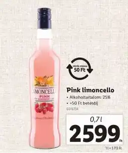 Lidl Pink Limoncello ajánlat