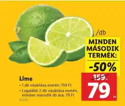 Lidl Lime ajánlat